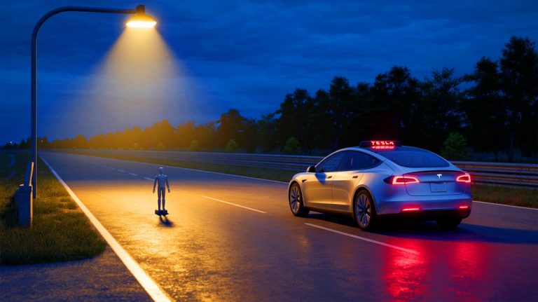 Nouveau test Tesla : l’angoissante collision entre la technologie robotaxi et un mannequin taille enfant qui fait trembler l’avenir des véhicules autonomes