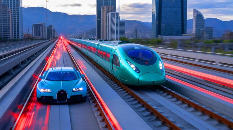 « Plus rapide qu’une Bugatti Veyron » : ce train chinois en lévitation magnétique explose les limites de la physique