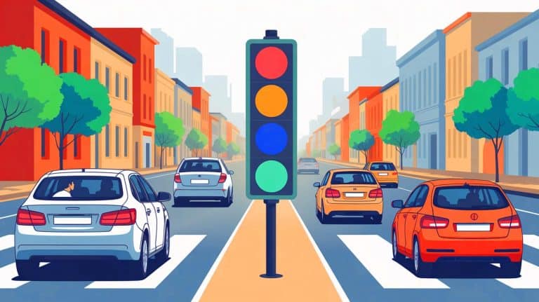 Pourquoi un feu tricolore à 4 couleurs va bientôt apparaître – découvrez la nouvelle couleur adoptée blanc, bleu ou violet