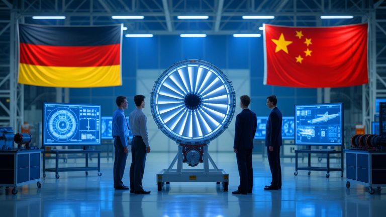 Smerica trahie : l&rsquo;alliance secrète entre l&rsquo;Allemagne et la Chine pour produire ce moteur futuriste utilisant un carburant révolutionnaire