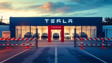 Illustration de l'impact des décisions éthiques des entreprises françaises sur les ventes de Tesla.