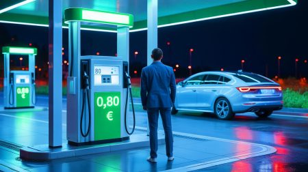 Illustration de l'essor du superéthanol E85 comme alternative économique et durable en 2025