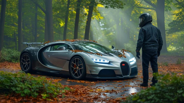 Un motard trouve une hypercar abandonnée en pleine forêt : ce qu’il découvre ensuite est hallucinant