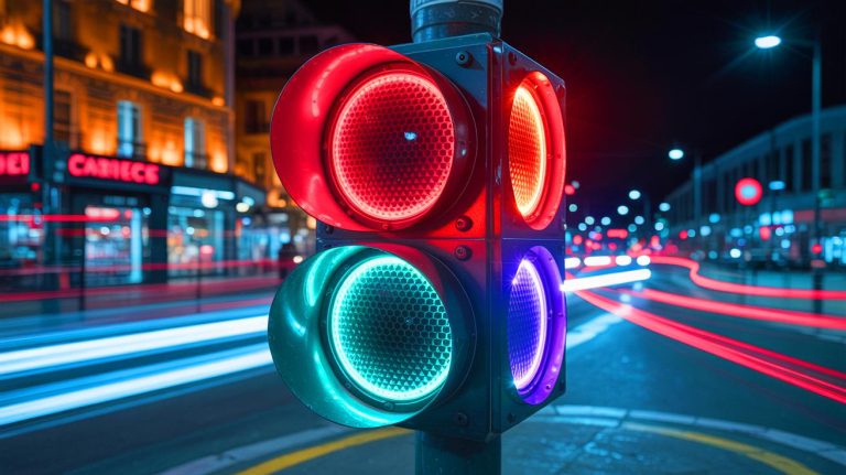 Une déclaration scientifique qui bouleverse notre quotidien : ces nouveaux feux de circulation à quatre couleurs vont transformer votre manière de conduire et sauver des vies