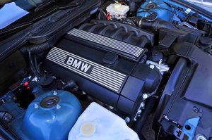 Illustration du moteur BMW M50, symbole de performance et de fiabilité.