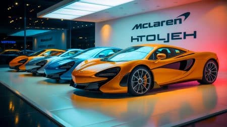 Illustration de la collection de McLaren de Mansour Ojjeh en vente