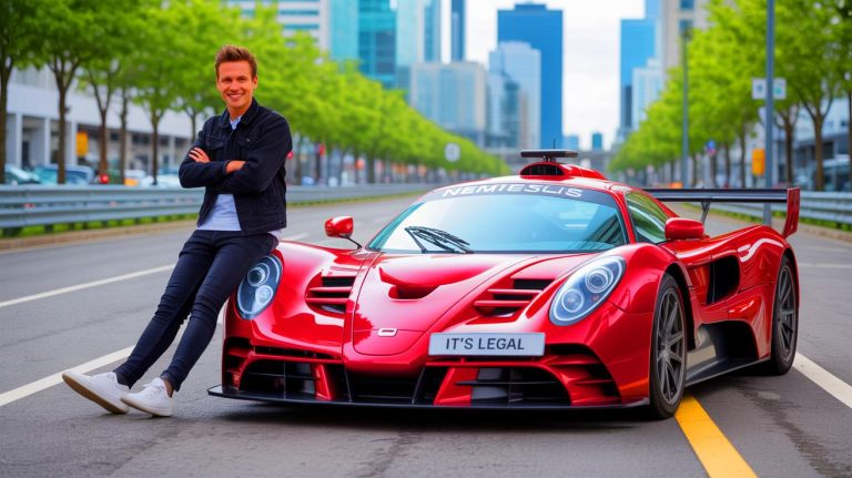 « J’en avais marre de ces flics » : ce Canadien choque tout le monde avec sa plaque « It&rsquo;s Legal » sur sa Nemesis R1 façon F1