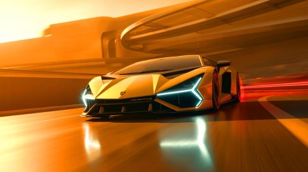 Illustration de la Lamborghini Fenomeno, la nouvelle supercar dévoilée à Pebble Beach.