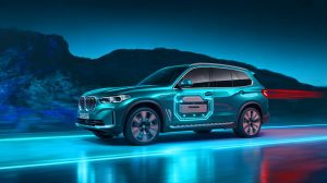 Illustration de la réintroduction du prolongateur d’autonomie dans le SUV électrique BMW X5