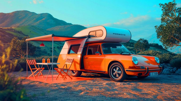 Avec sa Porsche vintage, « il ose créer un camping-car rétro » et relance le débat sur le respect de la légende automobile