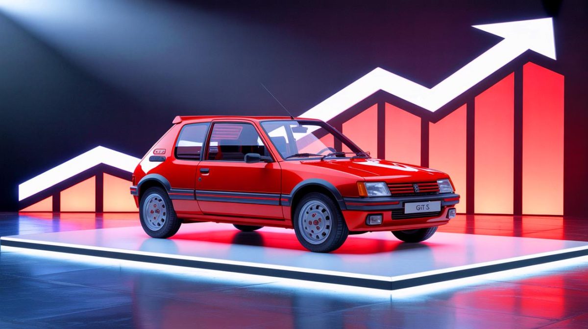 « Ça explose mon cœur » : la Peugeot 205 GTI affole les enchères avec des prix records et des larmes Illustration de la Peugeot 205 GTI, icône intemporelle de l'automobile française avec une cote en plein essor.