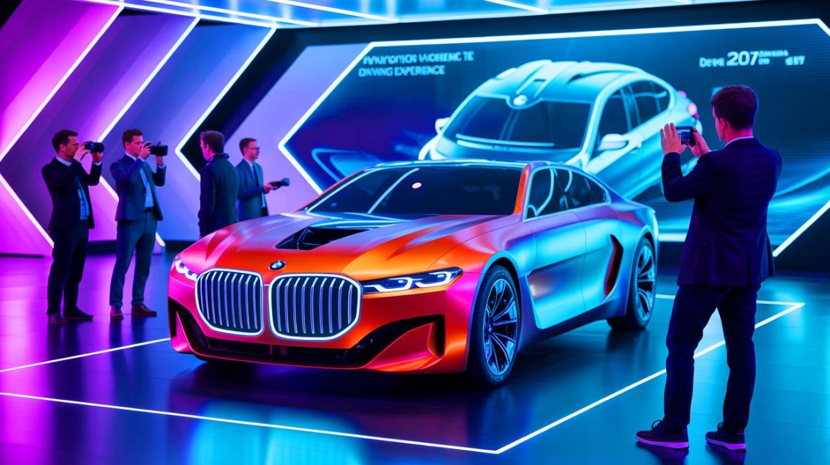 « Ce prototype Vision Driving Experience de BMW enflamme Shanghai » : supercalculateur, peinture fluorescente et design extrême intriguent l’industrie auto Illustration de la BMW Vision Driving Experience présentée au Salon Auto Shanghai, mettant en avant son design audacieux et ses innovations technologiques.