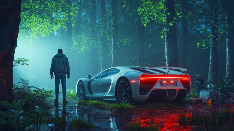 « J’ai cru devenir fou » : un motard découvre une hypercar abandonnée dans la forêt et tombe sur un secret monstrueux