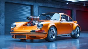 « Ce moteur n’aurait jamais dû passer » : le swap français le plus fou du moment scandalise déjà les passionnés Illustration de la transformation audacieuse d'une Porsche 911 avec un moteur V8 à l'avant.