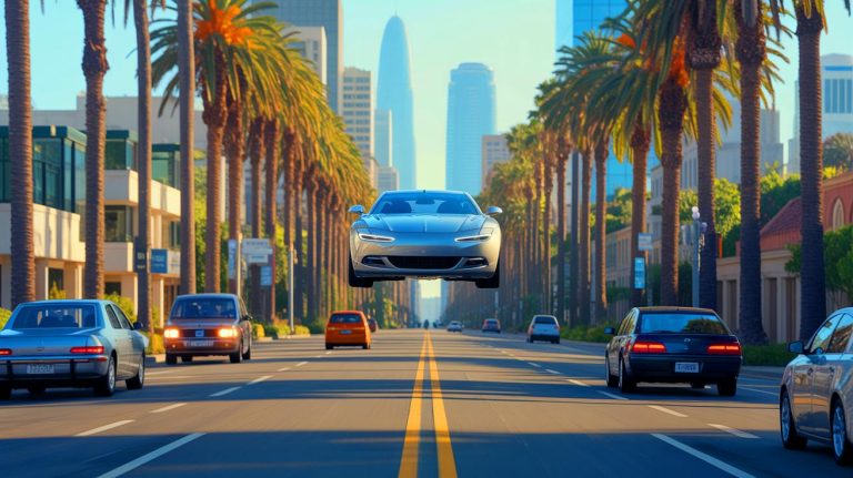 « L&rsquo;avenir est déjà là » : une voiture volante survole les rues de Californie et bouleverse le quotidien des habitants