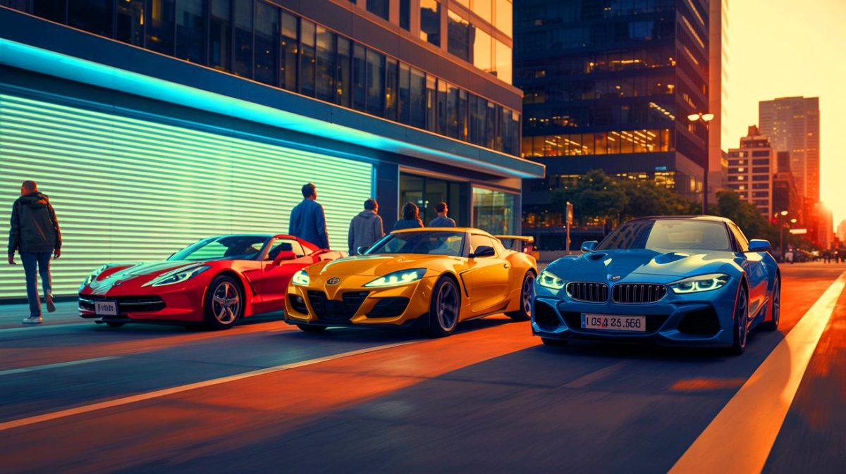 « Supercars accessibles » : la Corvette, la Supra et la Z4 font exploser les préjugés avec des prix et une polyvalence taillés pour le quotidien Illustration de voitures de sport de 2025 offrant des performances exceptionnelles et un plaisir de conduite inégalé.