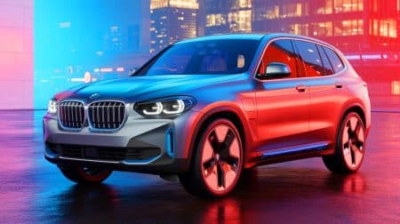 « Images officielles fuites » : BMW iX3 enfin dévoilé avant l’heure et promet des surprises incroyables ! Illustration de la fuite d'images du nouveau BMW iX3 avant sa présentation officielle.
