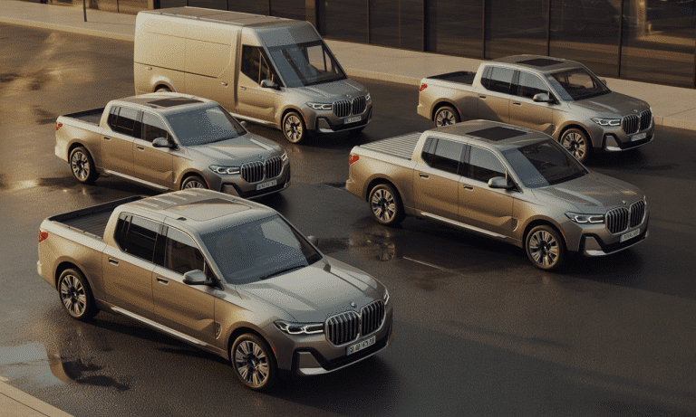 Les véhicules utilitaires BMW pour les professionnels